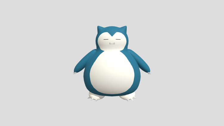 Snorlax 3D Model