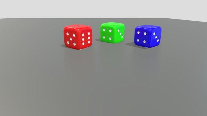 Dice  Media 3D Model