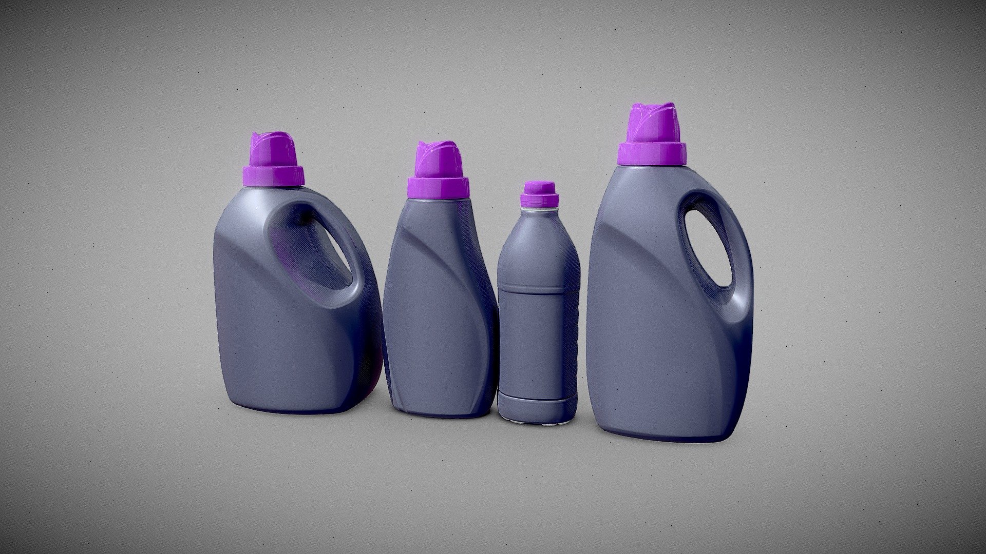 Detergent / Fabric Softener Bottles - Buy Royalty Free 3D model by ...