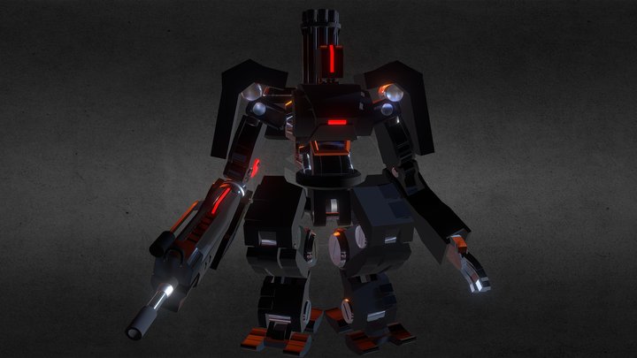 WAROBOT 3D Model