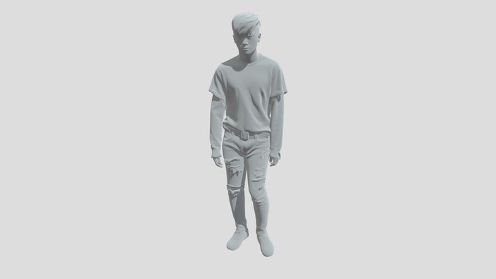 EDGY BOY 3D Model