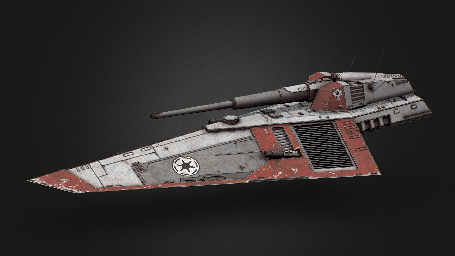 Republic PK-V/5 Fighter Tank Type_1 Patreon! - 3D model by Kharak ...