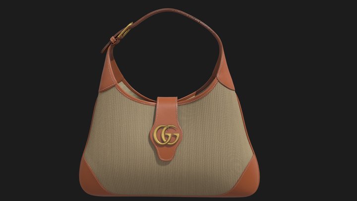 Gucci Aphrodite large shoulder bag 3D Model