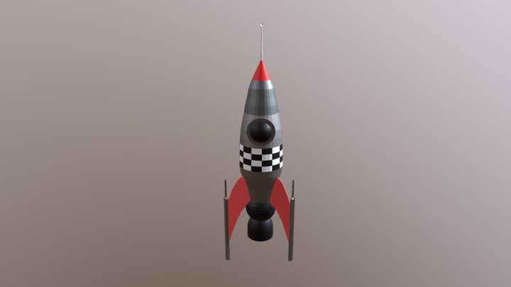 Rocket 3D Model