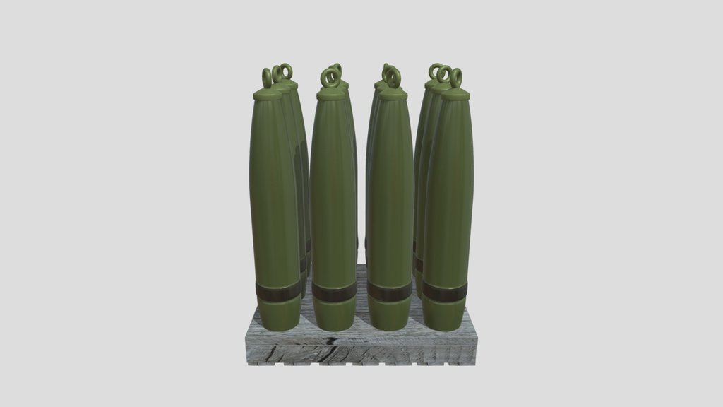 155 Mm Shell Crate