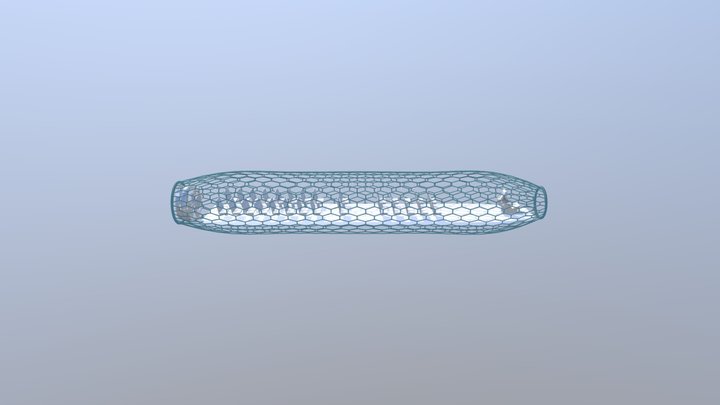 High Speed Tapeworm 3D Model