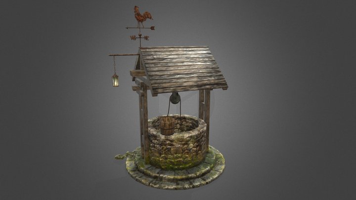Well (game-ready) 3D Model