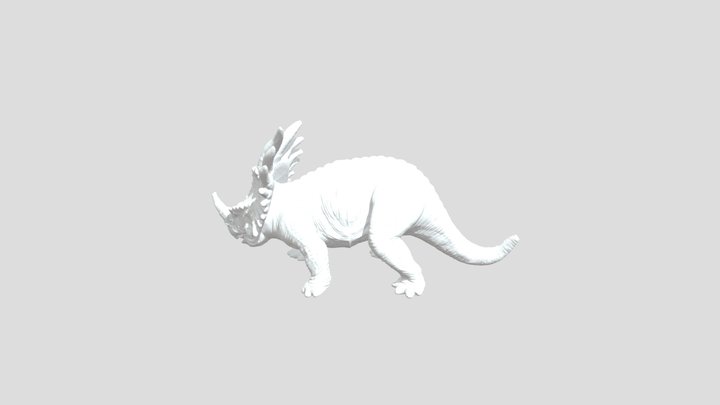 3D scan of a dinosaur figurine 3D Model