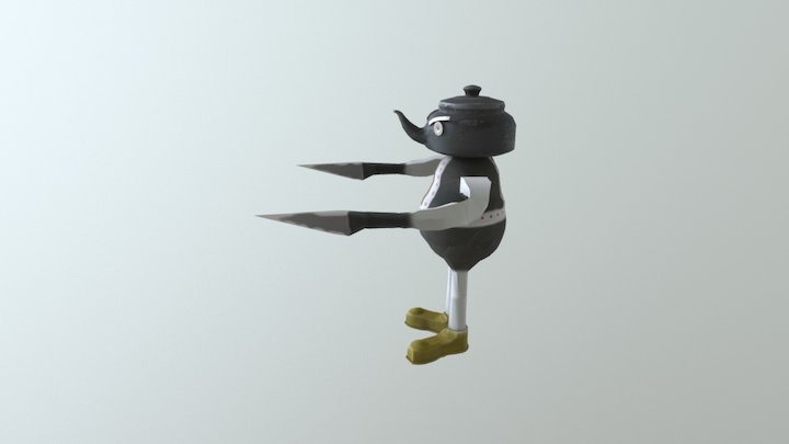 Kettle Export 3D Model