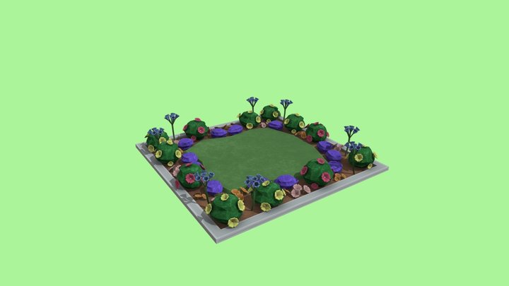 FIKA Garden 3D Model