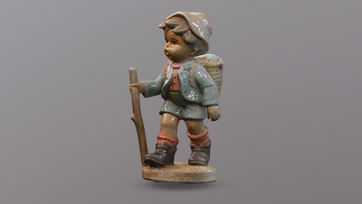 Boy Sculpture (Altizure) 3D Model
