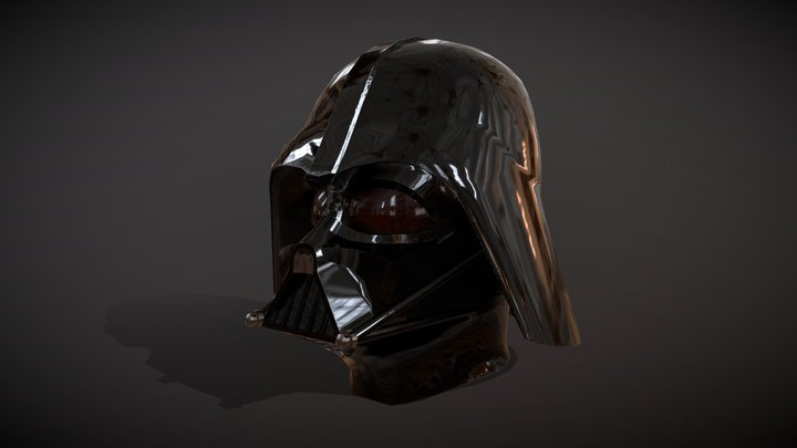 Darth Vader helmet 3D Model