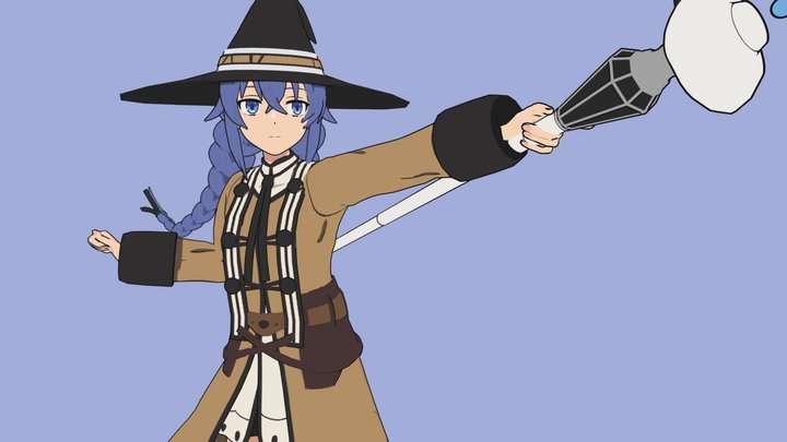 Roxy Migurdia - Mushoku Tensei 3D Model