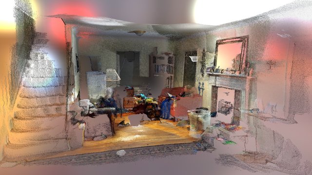 Scan of our Living Room on Election Night 3D Model