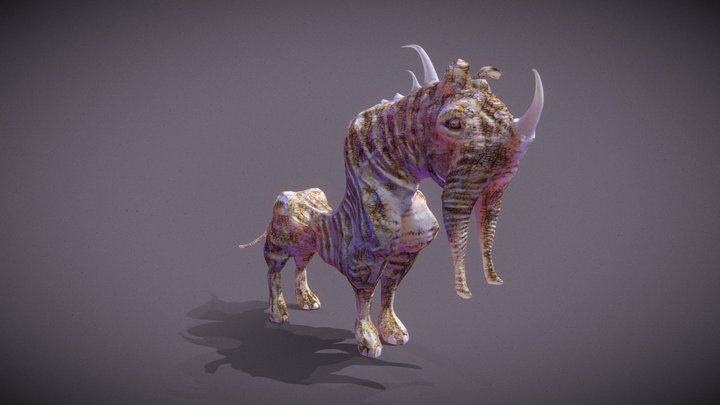 Beast 3D Model
