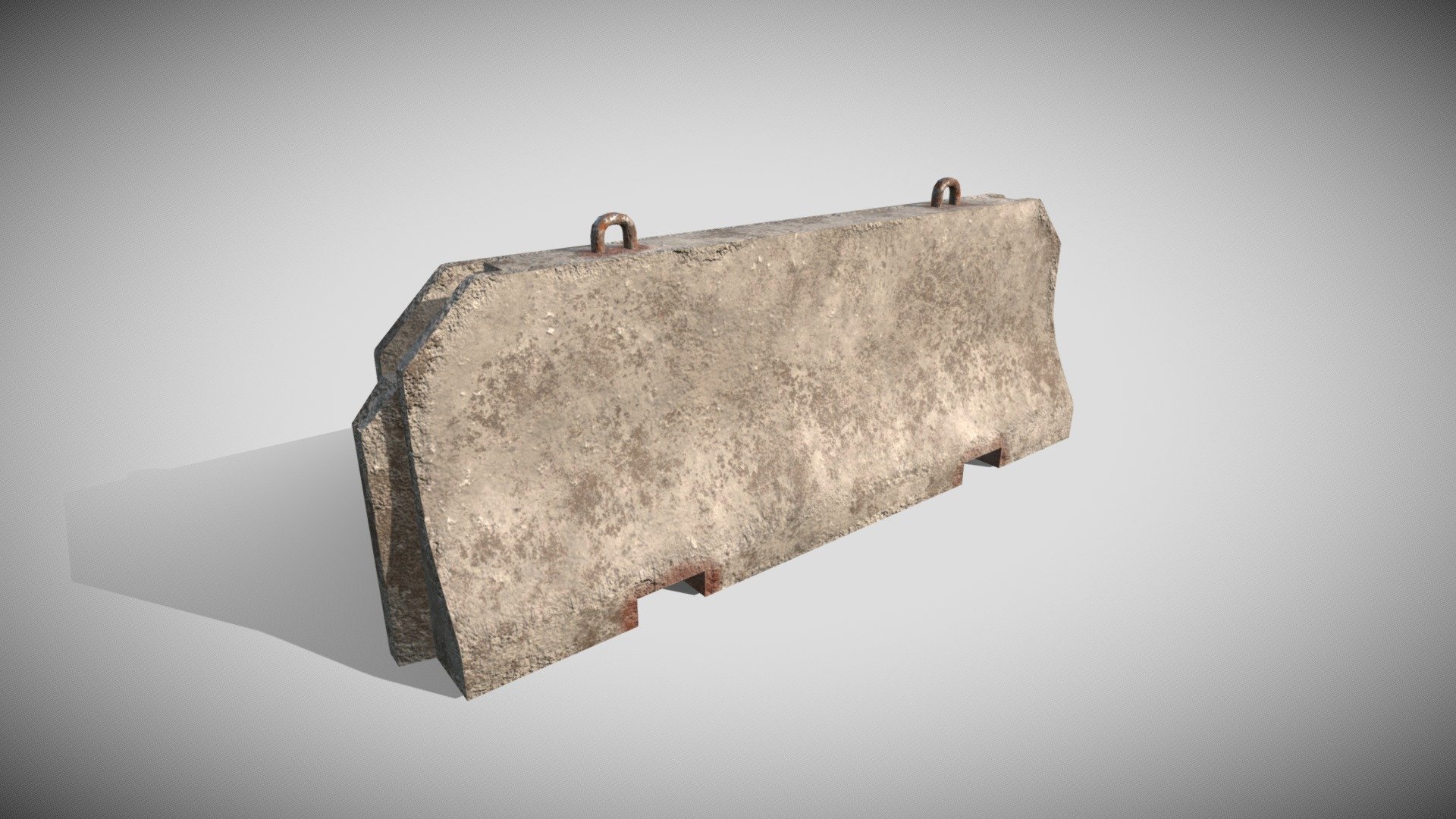 Bloc Concrete Rusty - Type GTA V