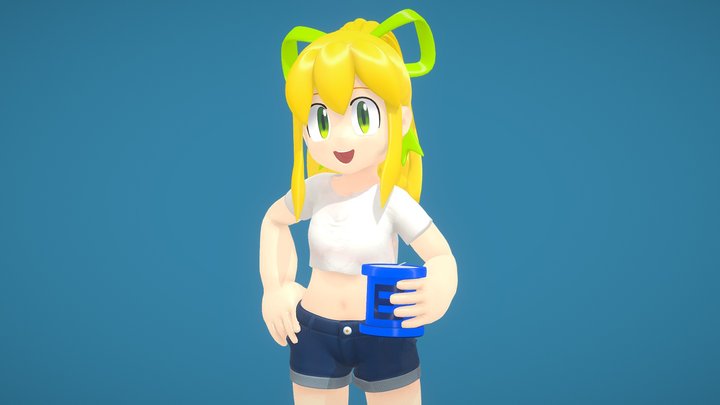 Summertime Roll 8 3D Model