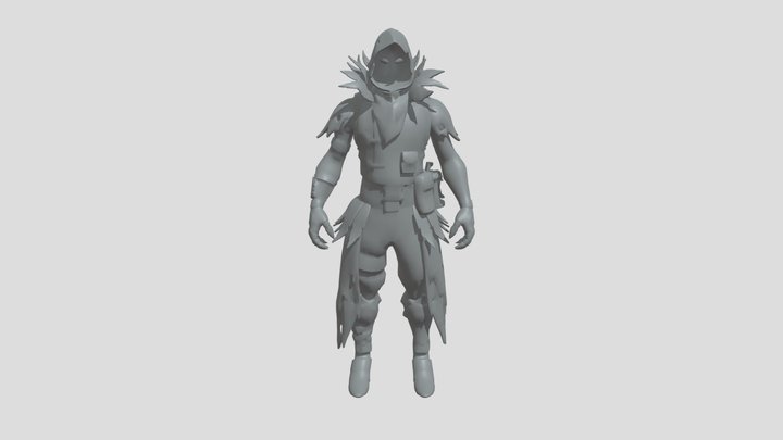 Raven Fortnite 3D Model