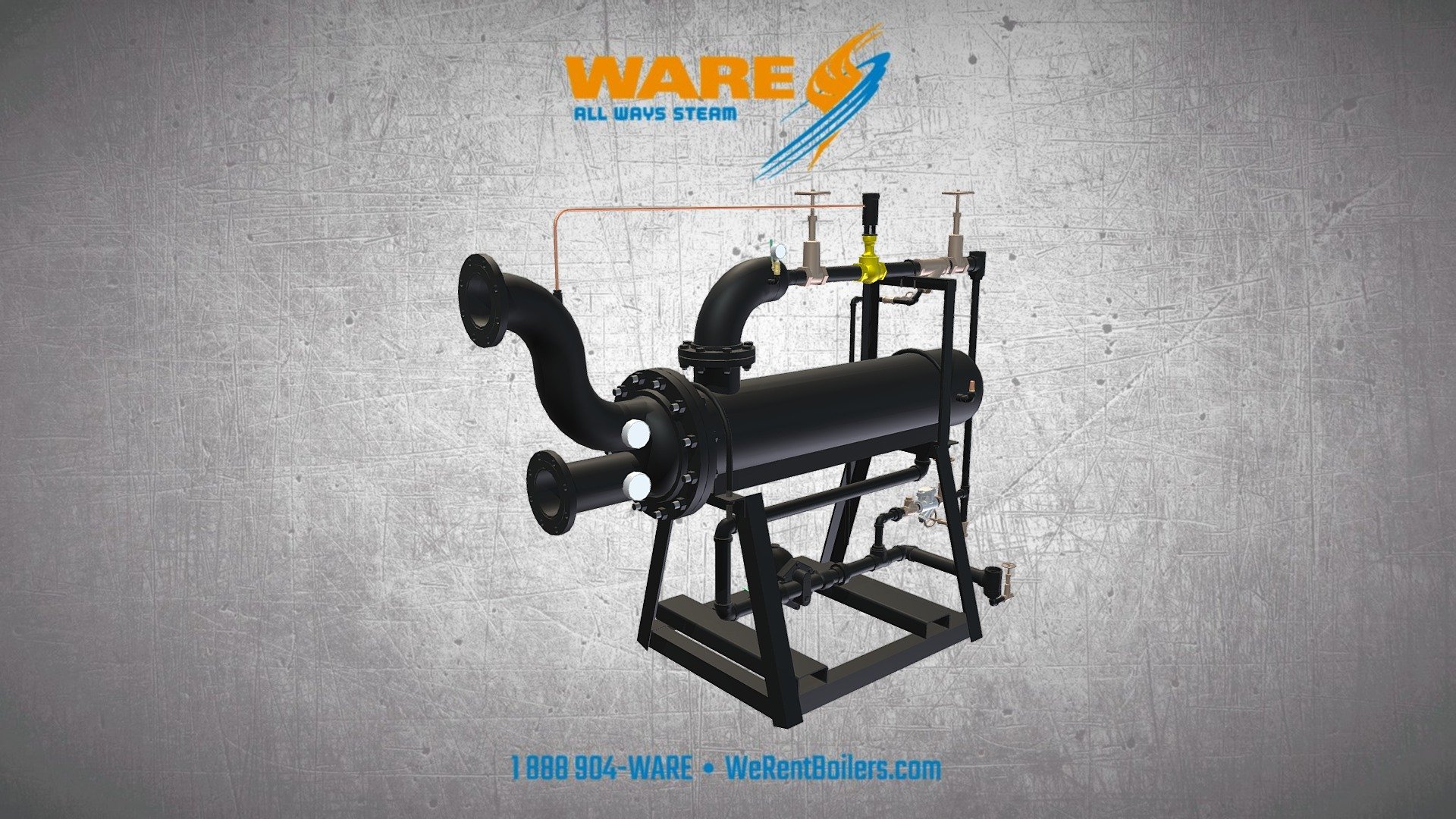 HEAT EXCHANGER (250 HP #4) - 3D model by WARE (@Ware_Inc) [b3e56c7 ...