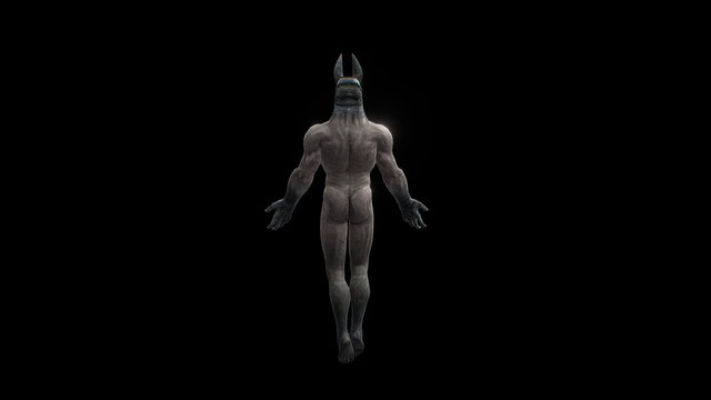 Anubis 3D Model