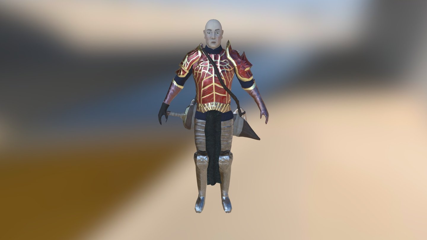 Knight - 3D model by moxham [b3e69a2] - Sketchfab