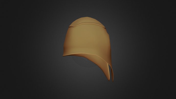 Bronze Corinthian helmet 3D Model
