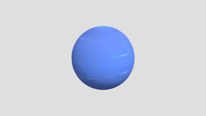 Neptune 3D Model