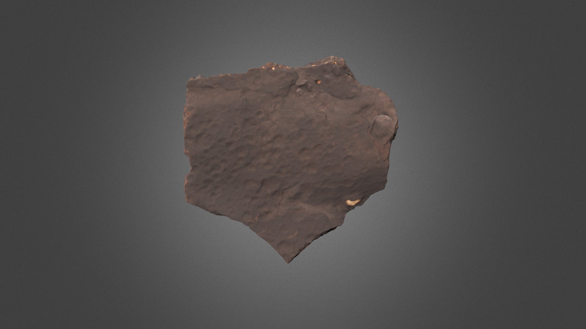 Rain or hail marks — Sketchfab embed 3D viewer