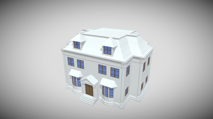Manty Mansion 3D Model