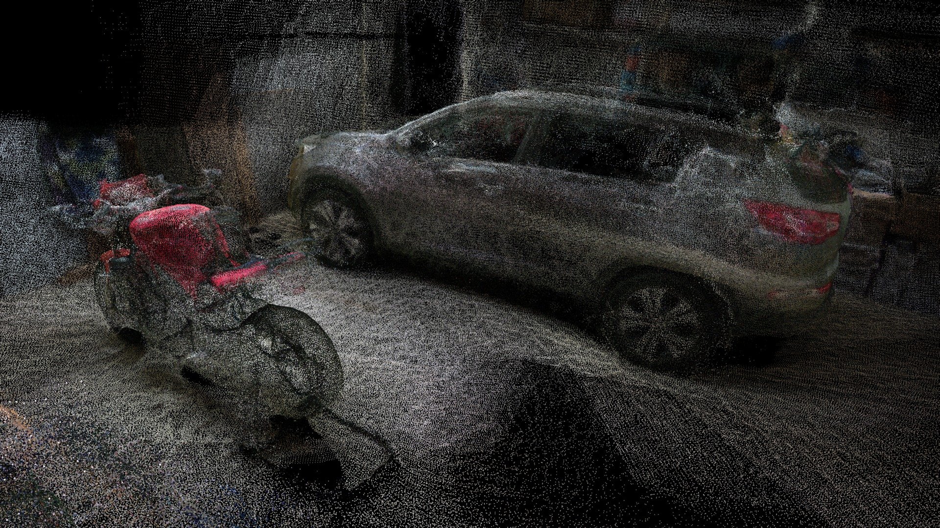 Garage 3D Point Cloud