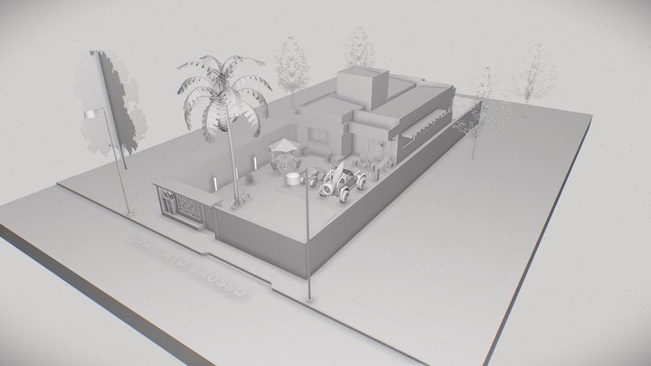 Casa de Veraneio - Recanto da Sereia 3D Model
