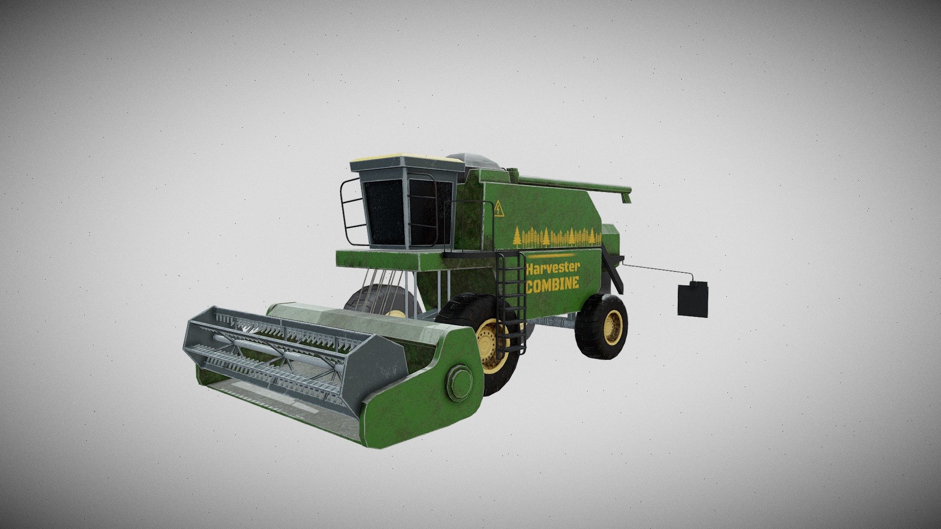 Farm Combiner – 3D Modeled & Textured — Sketchfab embed 3D viewer