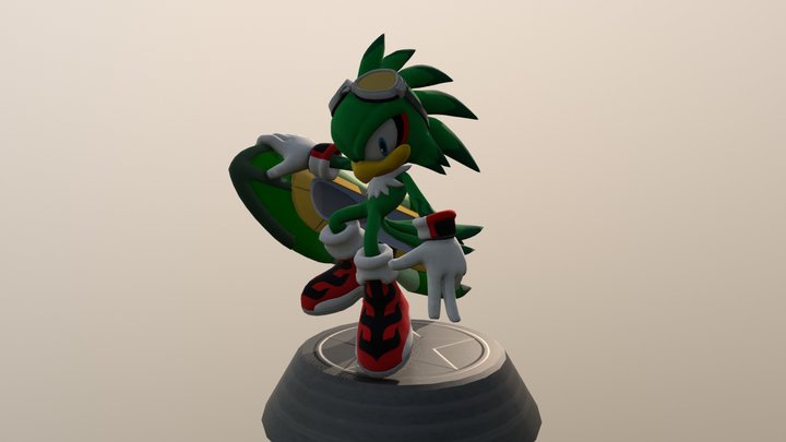 Sonic Generations - Jet the Hawk Statue