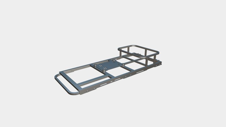 Рама для мотобуксировщика 3D Model