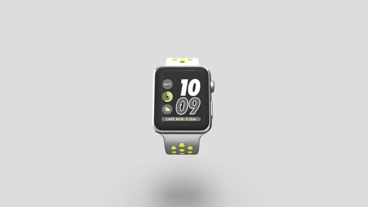 Apple watch Nike SE 3D Model