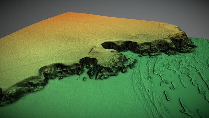 Porth Joke, Inner Kelsey, Cornwall (UK) – Modèle 3D gratuit STL
