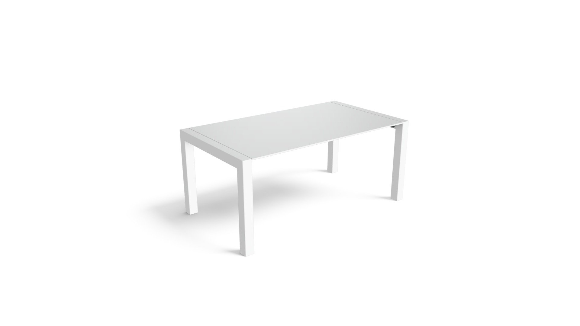 Bramante Extending Dining Table White Download Free 3D Model By MADE   8043e1e7173d4d11b147186cf47e1774 