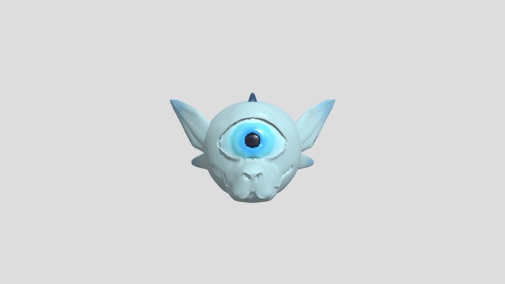 One Eye dragon 3D Model