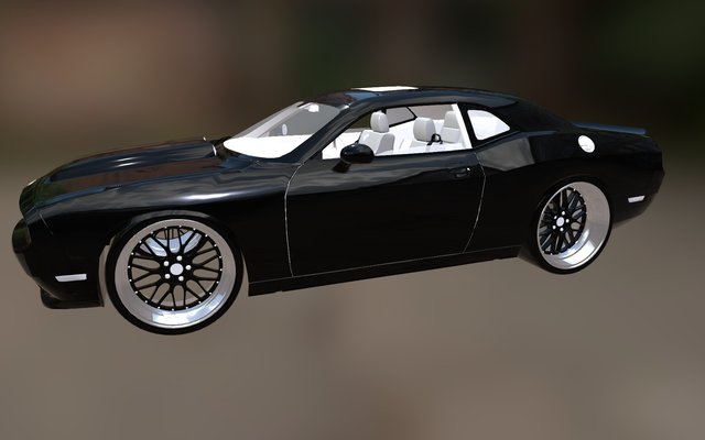 Dodge Challenger 3D Model