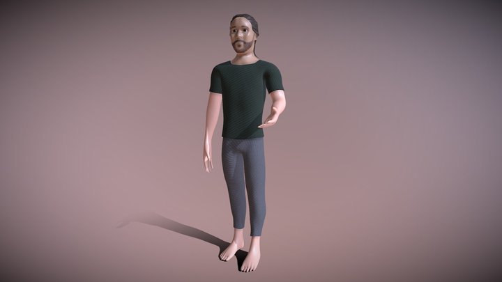 Self Portrait 3D Model 3D Model