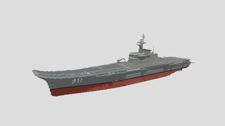 HTMS Chakri Narubet เรือหลวงจักรีนฤเบศร 3D Model