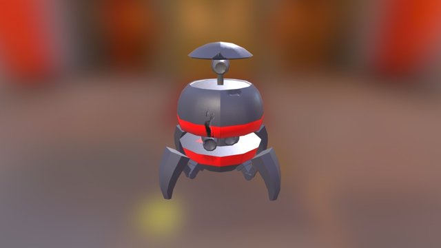 Little Robot 3D Model