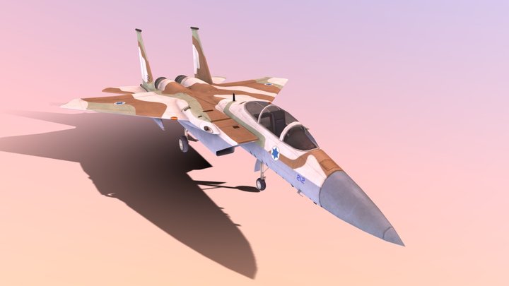 F-15 Baz (Israel) – Free 3D Model STL