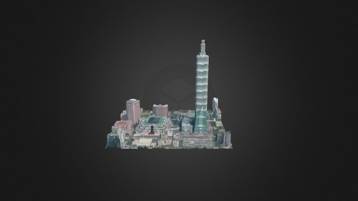 Taipei Pointcloud 3D Model