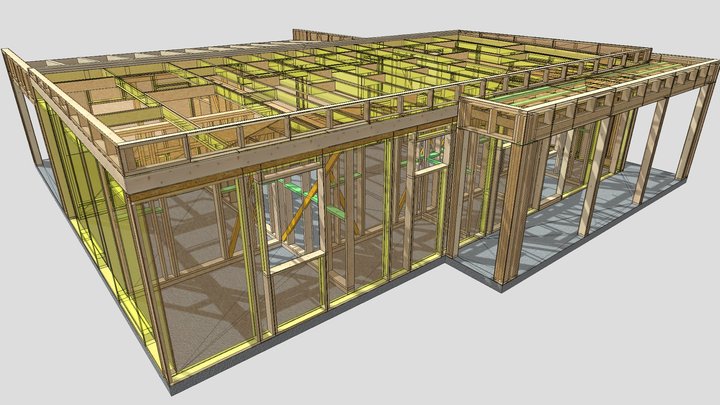 Panel-house 3D models - Sketchfab