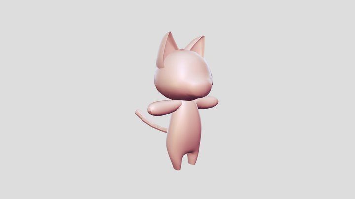 Gato 3D Model