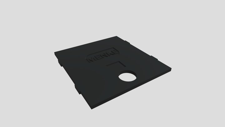 Ampelsteuerung Gehäusedeckel 3D Model