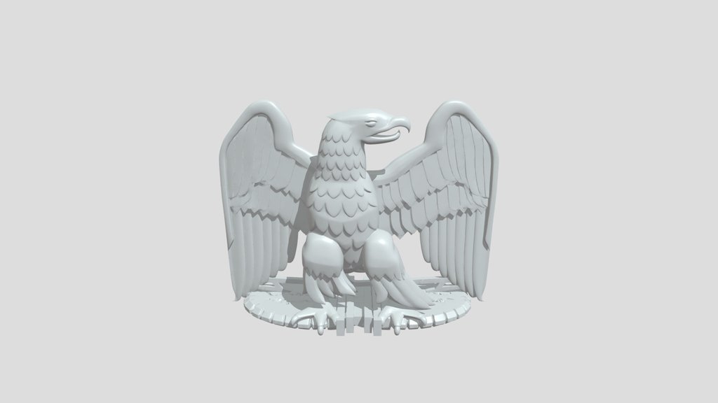Golden eagle emblem