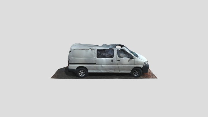 Toyota Hiace 3d Scan 3D Model