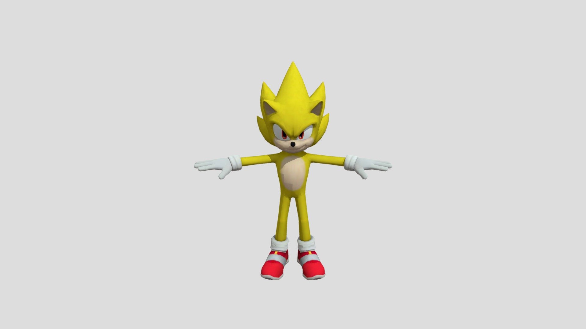 Movie Super Sonic Sonic Dash Model - Download Free 3D model by tailsgene  (@tailsgene) [b3f501f]